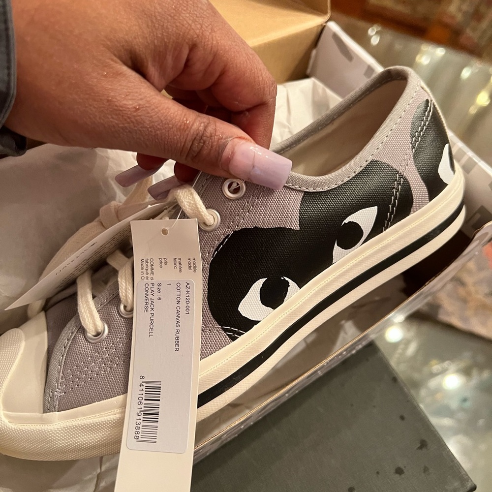 Comme Des garçon play x jack Purcell converse